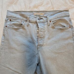 Levi's Wedgie Straight Ankle Jeans